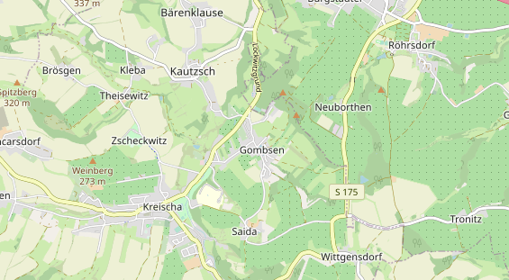 Trouwlocatie op kaart