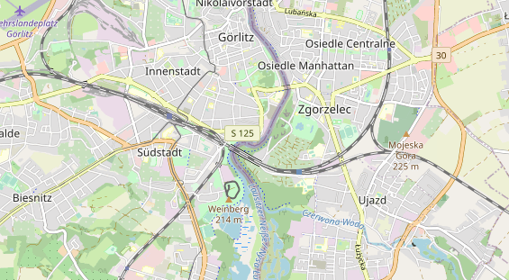 wedding venue on map