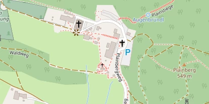 Hochzeitslocation auf Satellitenbild