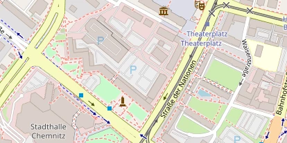 Hochzeitslocation auf Satellitenbild