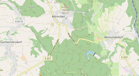 Lieu de mariage sur la carte