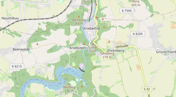 wedding venue on map