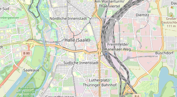 Lieu de mariage sur la carte