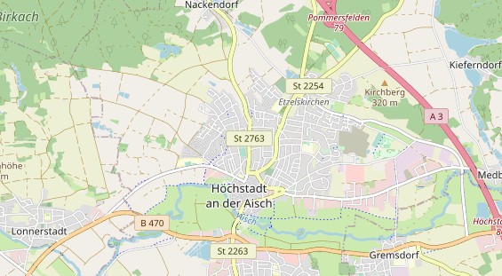 wedding venue on map