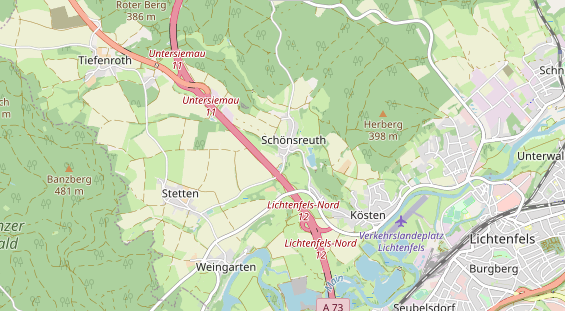 Lieu de mariage sur la carte