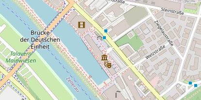 Hochzeitslocation auf Satellitenbild