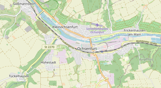 wedding venue on map