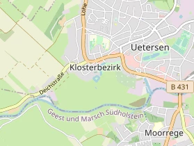 wedding venue on map