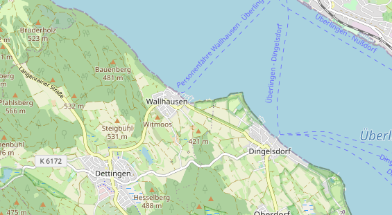 wedding venue on map