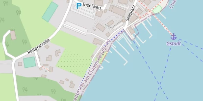Hochzeitslocation auf Satellitenbild