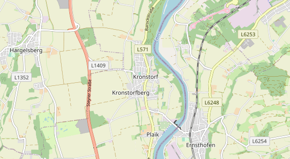 Lieu de mariage sur la carte