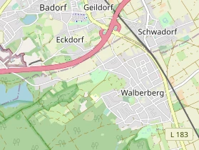 Hochzeitslocation auf Karte