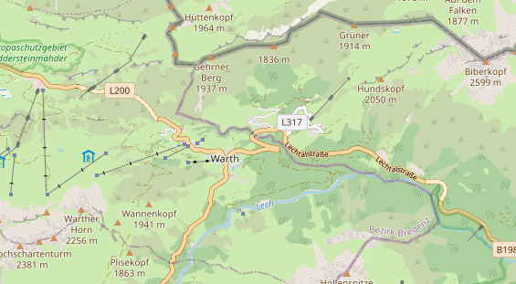 wedding venue on map