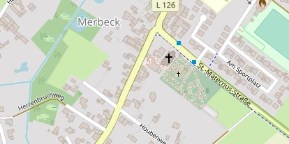 Hochzeitslocation auf Satellitenbild