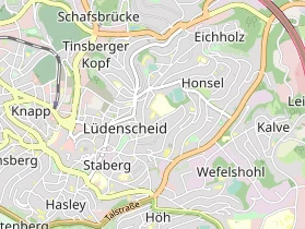 wedding venue on map