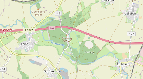 wedding venue on map