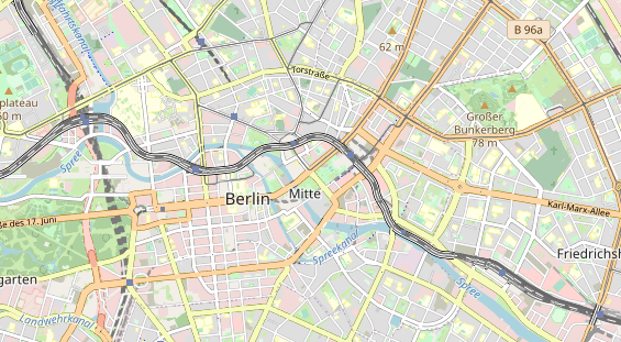 Hochzeitslocation auf Karte