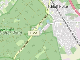 Hochzeitslocation auf Karte