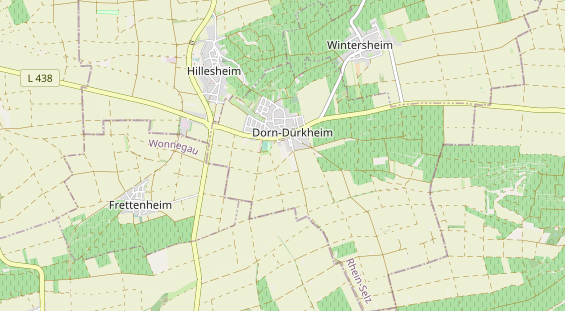 Lieu de mariage sur la carte