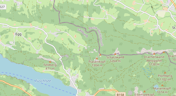 Lieu de mariage sur la carte