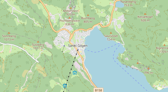 Lieu de mariage sur la carte