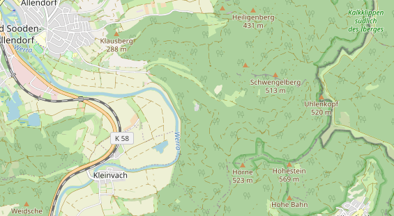 wedding venue on map