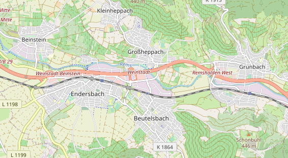 Hochzeitslocation auf Karte