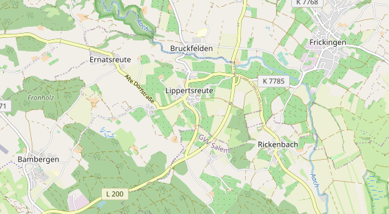 wedding venue on map