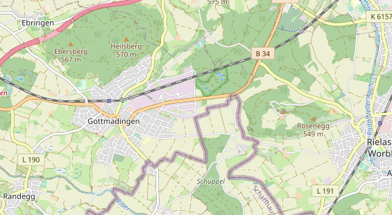 Hochzeitslocation auf Karte