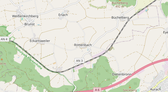 Hochzeitslocation auf Karte