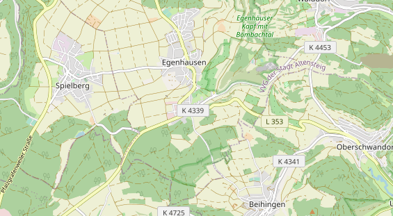 Lieu de mariage sur la carte