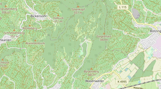 Hochzeitslocation auf Karte