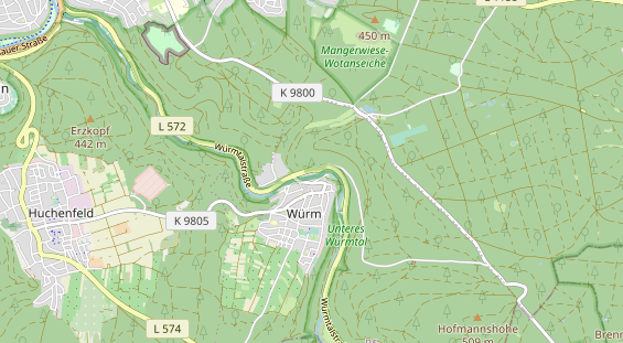 Hochzeitslocation auf Karte