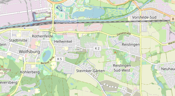 wedding venue on map