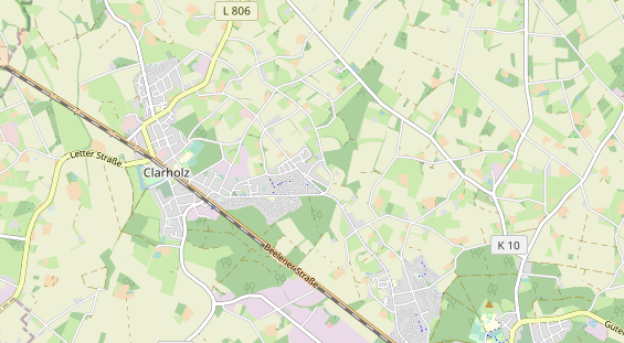 wedding venue on map