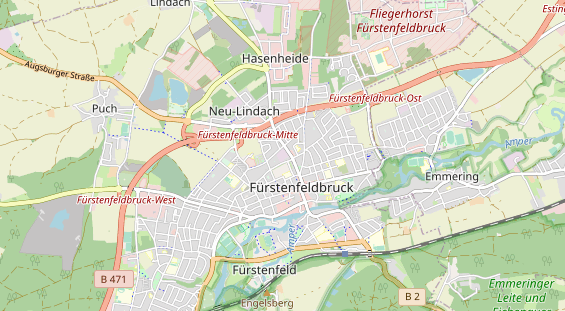 wedding venue on map