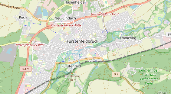 wedding venue on map