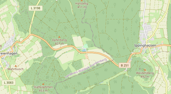 Hochzeitslocation auf Karte