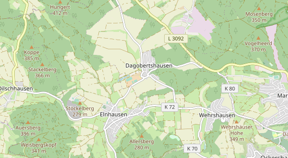 Trouwlocatie op kaart