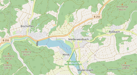 Trouwlocatie op kaart
