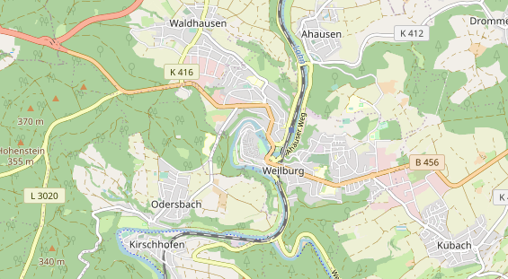 Trouwlocatie op kaart
