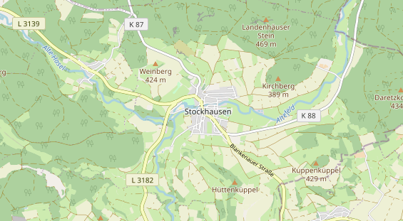 wedding venue on map