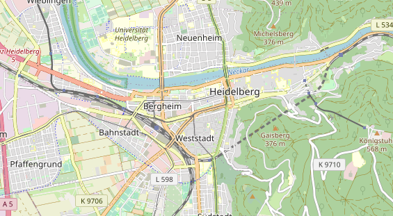 wedding venue on map