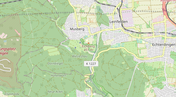 wedding venue on map