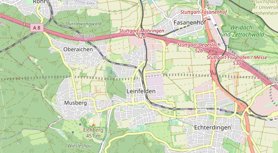 wedding venue on map