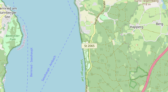 Hochzeitslocation auf Karte