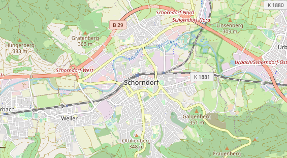 Lieu de mariage sur la carte