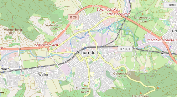 wedding venue on map