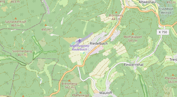 wedding venue on map