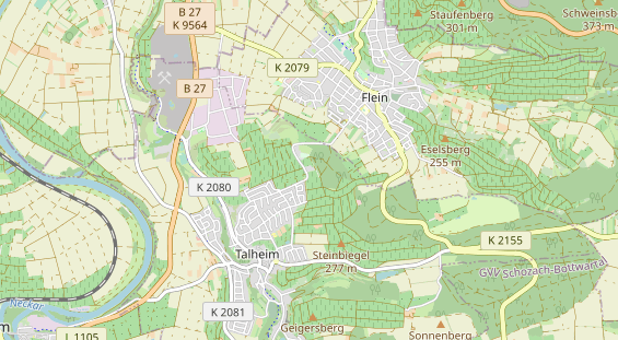 Hochzeitslocation auf Karte